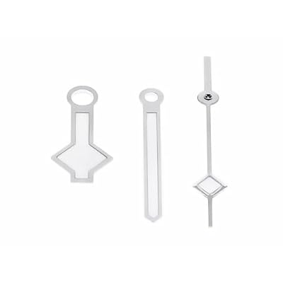 Ewatchparts Watch Hands Snow Flake Compatible With Silver Miyota Movement 8200 8205 8215 821A Automatic