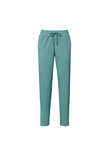 THOKKTHOKK Damen Jogginghose Zip Bio Fair, Größe:S, Farbe:Soft Moss Cover
