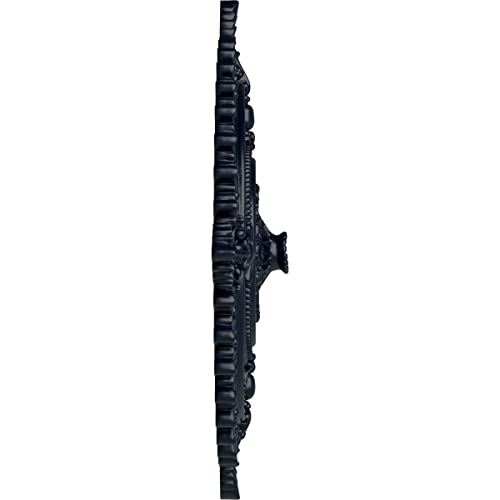 Image of Ekena Millwork CM29HYMDF 29-1 /8 inch x 1-1 /4 inch x 4 inch Haylynn Ceiling Medallion, Midnight Dream