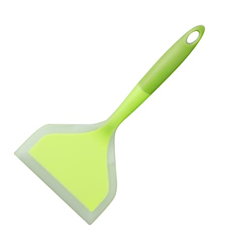 フライ返し シリコン ターナー 幅12cm ホットケーキ/卵焼き/お好み焼き ヘラ キッチンツール #A -