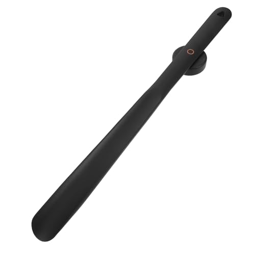 Calzador largo 50 cm para personas mayores con soporte magnético de madera