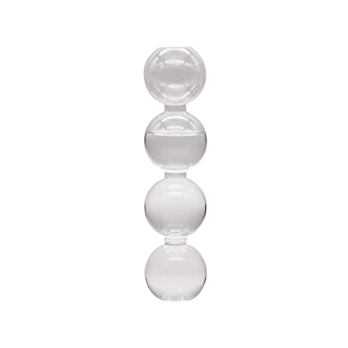 Vase hydroponique transparent de 24cm pour une décoration de salon moderne et épurée - 2