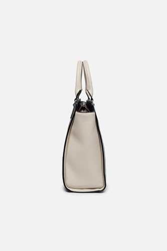 Image of Allen Solly Women's Large Tote Shoulder Bag | PU Leather | Soft Touch | Detachable Sling | College & Daily Carry