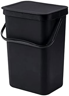 OPIU Outdoor Dustbins Waste Recycling Bins Compost Bin for Kitchen,Kitchen Trash Can with Lid,Hanging Trash Can for Kitchen Cabinet Door,Cabinet Trash Can Hanging Outdoor Trash Recycling Bins