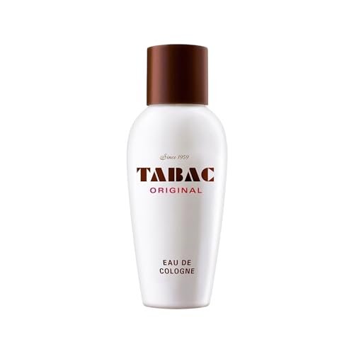 TABAC ORIGINAL Herren Eau de Cologne Markanter klassischer Männerduft mit Moschus & Ambra herb-frische Nuancen und holzig-würzige Noten Made in Germany 300 ml Splash