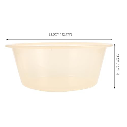 Bañera plástica transparente para pies grande y resistente miniatura 2