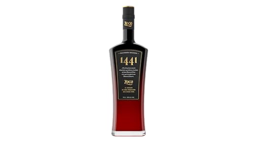 Zoco 1441 Pacharán Navarro I.G.P. 70cl | Licor de Endrinas con Anís 26% Vol | Edición Herencia Histórica | Sabor Tradicional Navarro | Ideal Sobremesa y Regalo