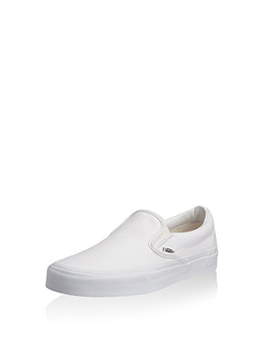 Vans Men's Slip-On(tm) Core Classics, True White, US 8.5