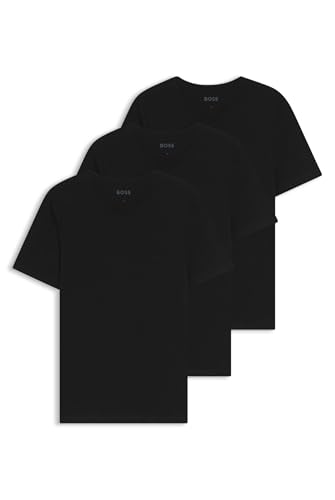 BOSS Herren V-Neck T-Shirt, 3er Pack Classic, Black, XXL BOSS Herren V-Neck T-Shirt, 3er Pack Classic, Black, XXL