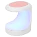 Nagelhärtungsgerät, Dual-LED-Lichtquelle 16W Nageltrocknungsgerät mit USB-Kabel für den Heimgebrauch(Rosa)