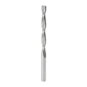 Amana Tool - 46278 Solid Carbide CNC Foam Cutting Up-Cut Square End Spiral 3/8 Dia x 3-1/2