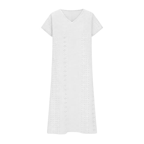 Robe fluide décontractée en textile doux et respirant avec poches intégrées - 3