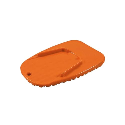 Patin universel béquille moto orange en plastique haute résistance