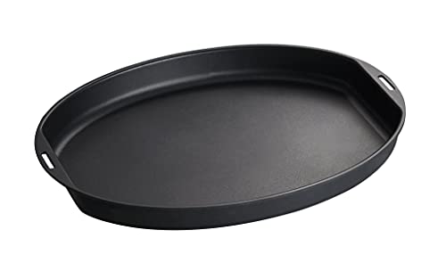 Plaque chauffante ovale Bruno Bleu Gris design minimaliste