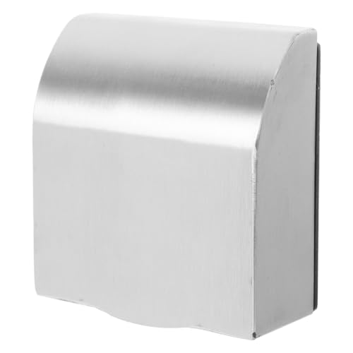 GETAJGHSD ステンレス製防水スイッチカバーボックス 雨よけ耐候性保護カバー 屋外電気コンセント保護用 シンプル設計で簡単取付け 対策