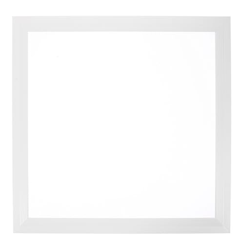 ETHZZLE Translucent Aluminum Buckle Plate Ceiling Light Cover Square Recessed Light Diffuser for Classroom Office Integrated Ceiling 11.79 Inch