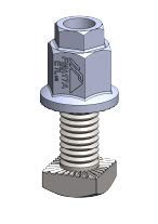 Image of IronRidge BHWSQ02A1 Square Bolt Bonding Hardware