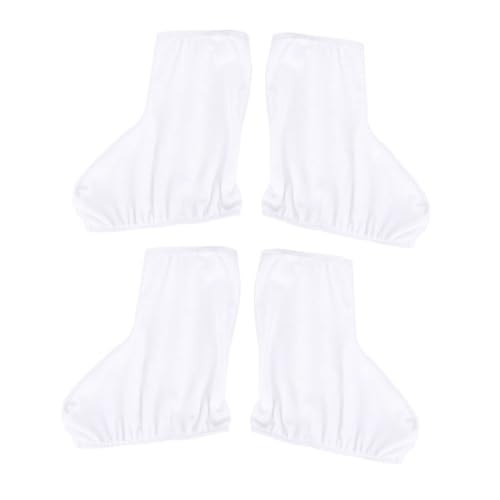 POPETPOP 2組 耐摩耗性スケートシューズカバー 快適素材使用 軽量ポータブル設計 ブーツ保護 衝撃 汚れ防止 花?滑冰用