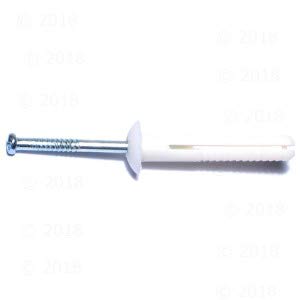 Nylon Mushroom Drive Anchors - 100 Pack -2