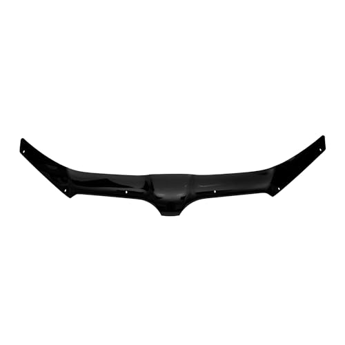 Déflecteur de capot BMW X6 F16 protection anti-gravillons acrylique noir