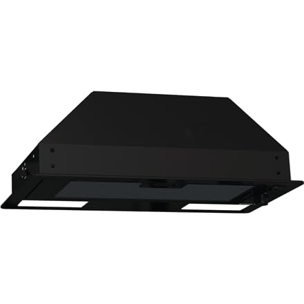 Gorenje Hood BHI681EB Telescopic. Energy efficiency class D. Width 58 cm. 370 m³/h. Mechanical...