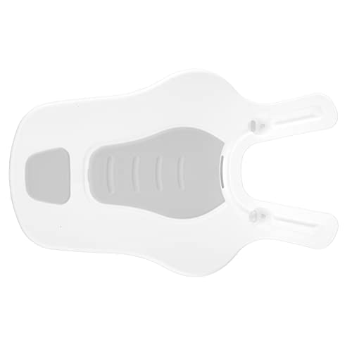 Asiento de bebé Antideslizante Plegable de 20 Pulgadas para Soporte de Baño, Bañera de Enjuague Limpio para Bañista de bebé, Soporte Corporal Portátil para Fregadero (Gris)