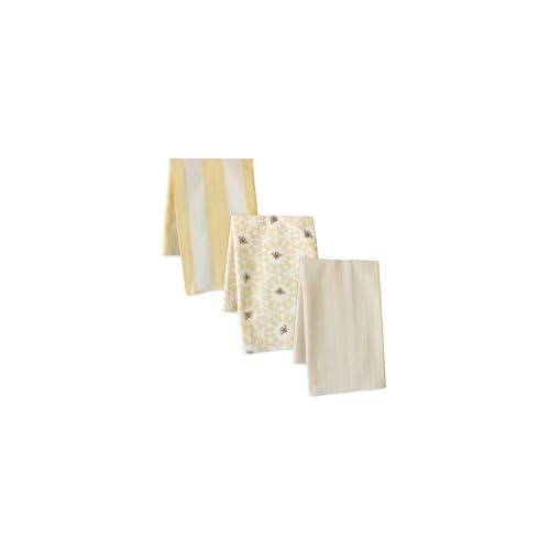 HomeStock Baroque Bliss Geometric Tea Towel (Set of 3)