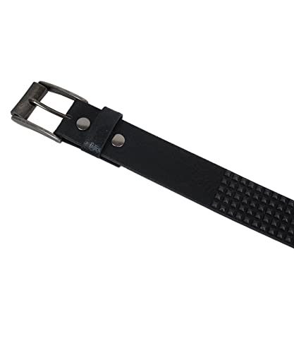 Lowlife of London Belts Shrink 5 Row Pyramid Leather Belt, Studded Punk Goth Rock Pyramid Belt for Men and Women2