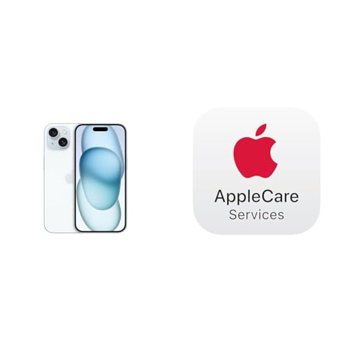 Apple iPhone 15 (128 GB) - Blue with Protect+ with AppleCare Services - Image 2