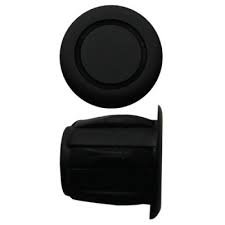 STEELMATE EBAT NERO OPACO Posteriore Reverse Sensore di Parcheggio Kit 4 Sensori PTSC1