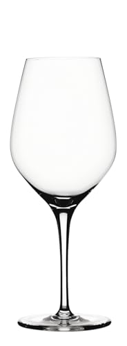 Spiegelau Small White Wine Glasses, Set of 4, Crystal, 360 ml, Authentis, 4400183