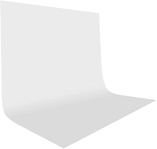5x7ft Backdrop white Background - 1.5x2.2m Collapsible Backdrops for Photography 100% Polyster Muslin Backdrop for Photo Studio White Screen Background for Vedio White Photoshoot Backdrop for Youtube