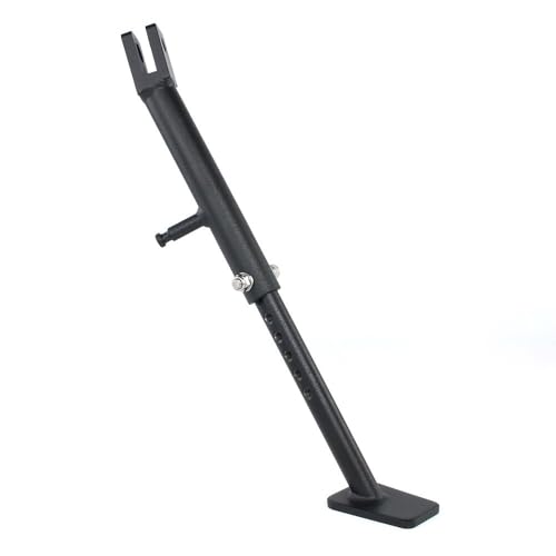 Béquille latérale réglable en alu CNC pour moto DR650 support robuste