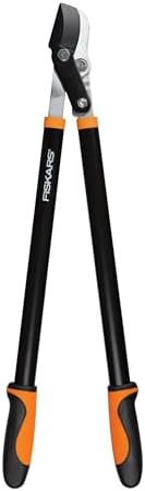 Fiskars 28-Inch Power-Lever Garden Bypass Lopper and Tree Trimmer, Sharp Precision-Ground Steel Blade for Cutting Branches up to 1.75-Inch Diameter - Thumbnail 5