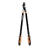 Fiskars 28-Inch Power-Lever Garden Bypass Lopper and Tree Trimmer, Sharp Precision-Ground Steel Blade for Cutting Branches up to 1.75-Inch Diameter