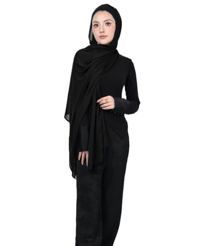 Modal Cotton Hijab Scarf for Women with Undercap Set3