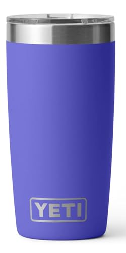 Image of YETI Rambler Tumbler, Vaccum Insulated Stainless Steel Tumbler with Magslider Lid, Ultra Marine Violet, 10 oz (296 ml)