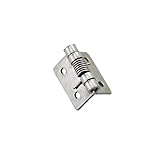 304 Stainless Steel Spring Hinge Industrial Automation Equipment Cabinet Automatic Reset 1Pcs(25x32 Buffed)