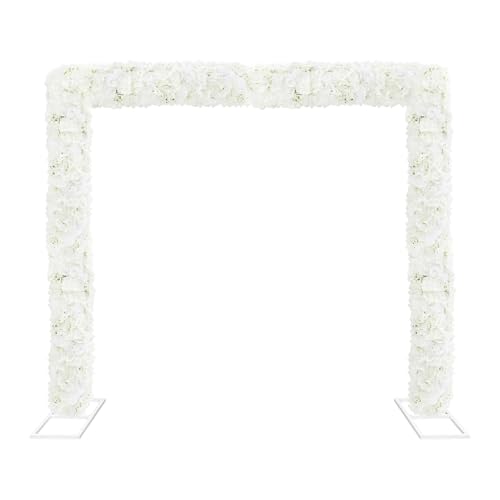 Guirlande fleurs artificielles soie 100x25cm table mariage