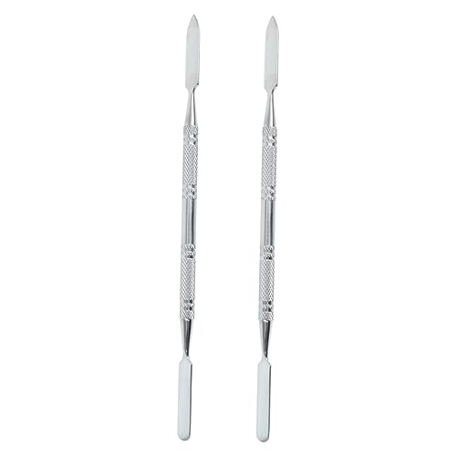 POPETPOP 2pièces Outil De Mélange Acier Inoxydable Pour Cosmétique Barres De Mixage Pour Fond De Teint Correcteur Et Fard à Paupières