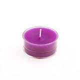 Zest Candle 50-Piece Tealight Candles, Purple