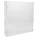 Protection contre la poussière : la structure fermée de ce support de rangement pour rondelles de hockey garde votre présentoir propre, réduisant ainsi la fréquence de nettoyage et préservant la visibilité de vos rondelles au fil du temps. support de suspension pour rondelles, présentoir pour rondelles