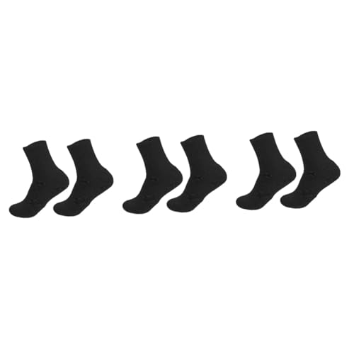 MERRYHAPY 3sets Moisturizing Booties for Men Deep Repair Socks for Dry Rough Skin Feet Treatment Socks Natural Cotton 2pcs*3