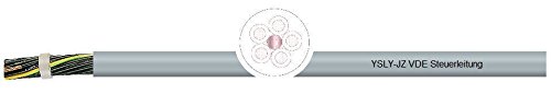 PVC Steuerkabel YSLY-JZ Querschnitt 5x0,5 qmm 50m Steuerleitung