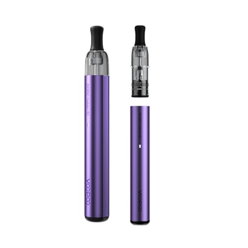 VOOPOO Doric Galaxy S1 Kit 800mAh built-in Battery 2ml Side Filling 0.7ohm Cartridge Electronic Cigarette Vaporizer (No Liquid, No Nicotine) (Lucky Purple)