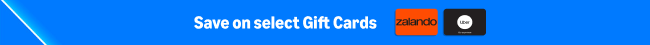 Save on select Gift Cards