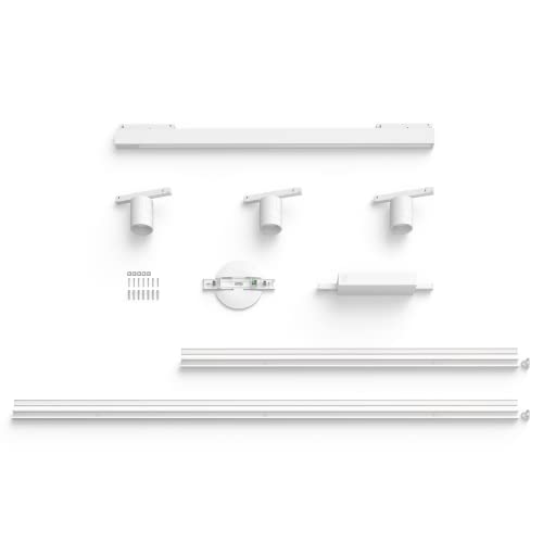 Bild 2 Philips Hue White & Color Amb. Perifo Set, 3-er Spot & Lightbar, dimmbar, 16 Mio. Farben, steuerbar via App, kompatibel mit Amazon Alexa, Apple HomeKit & Google Assistant, weiß