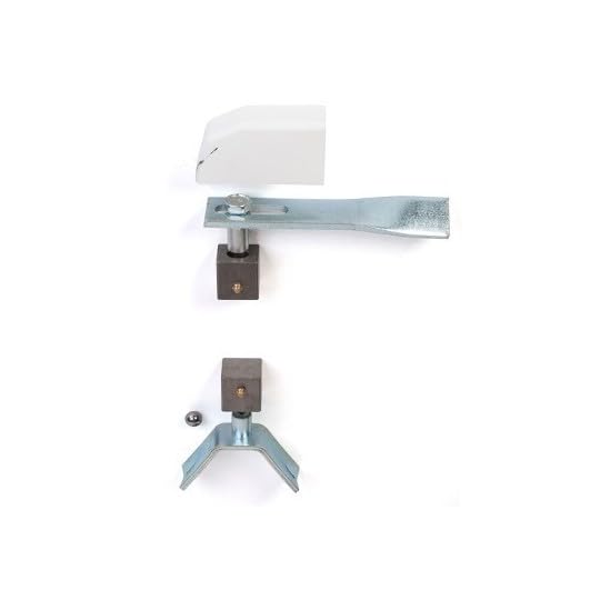 Pivot de Portail pour tube de 40x40 mm - Carré Acier 35 x 35 mm - Avec ou Sans Verrou à...