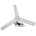 Ventilatore da soffitto USB 5V Ventilatore da campeggio portatile Mini Ventilatori da tenda da campeggio sospesi per ventilatore da soffitto Gazebo esterno Design silenzioso, velocità regolabile