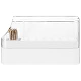Organisateur pour prothésistes ongulaires : fabriqué dans un matériau fiable, sûr, pratique, transparent et durable, pour ranger les fournitures d’ongles